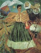 Frida Kahlo Marxism Will Give Health o the Sick oil on canvas